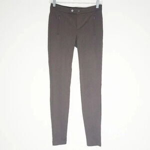 Vince Seamed Ponte Knit Ski Skinny Ankle Pants 2